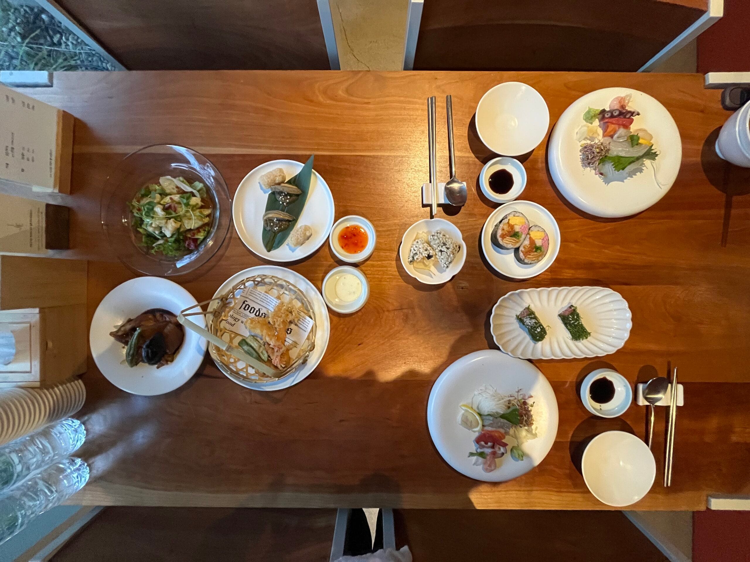 이제 경주 저녁 밥상